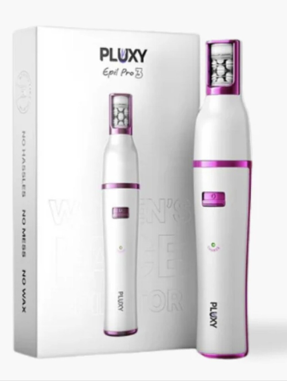 Pluxy Epil Pro 3 -  Facial Hair Remover/Epilator - New In Box